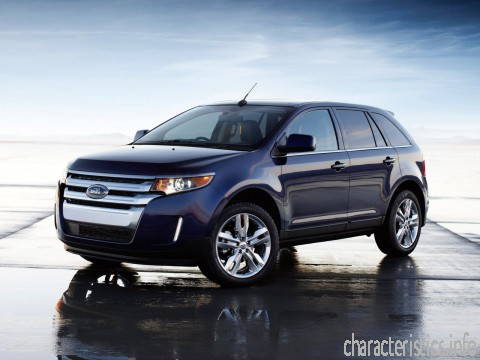 FORD Generace
 Edge Restyling 3.5 AT (285hp) Technické sharakteristiky
