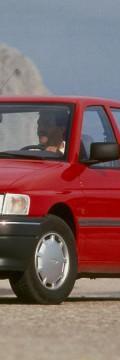 FORD Escort V (GAL) Technical сharacteristics
