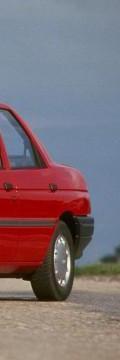 FORD Escort V (GAL) Technical сharacteristics
