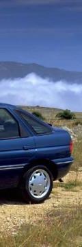 FORD Escort VI Hatch (GAL) Technical сharacteristics
