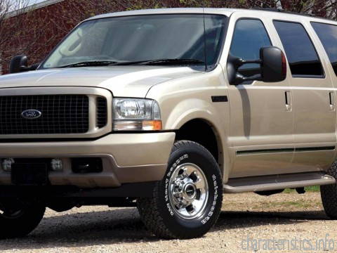 FORD 世代
 Excursion 7.3 TD WD4 (238 Hp) 技術仕様
