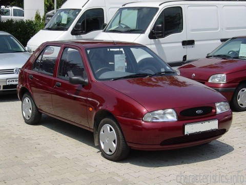 FORD Покоління
 Fiesta IV (Mk4 Mk5) 1.6 16V Sport (103 Hp) Технічні характеристики
