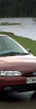 FORD Mondeo II Hatchback 2.0i (130 Hp) Τεχνικά χαρακτηριστικά
