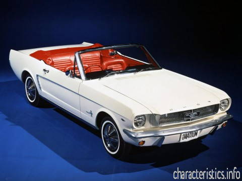 FORD 世代
 Mustang Convertible I 4.7 V8 (210 Hp) 技術仕様
