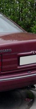 FORD Scorpio I (GAE,GGE) Technical сharacteristics

