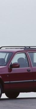 FORD Sierra Turnier II Technical сharacteristics
