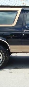 FORD Bronco I IV  Технічні характеристики

