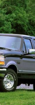 FORD Bronco V  Τεχνικά χαρακτηριστικά
