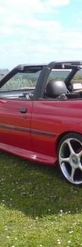 FORD Escort V Cabrio (ALL) 1.6 (105 Hp) Teknik özellikler
