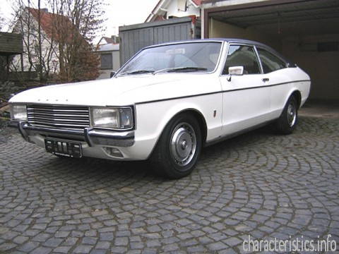 FORD 世代
 Granada Coupe (GGCL) 2.5 (125 Hp) 技術仕様
