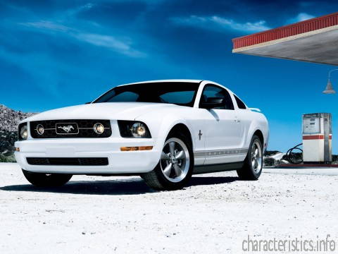 FORD Generacja
 Mustang V 4.0 i V6 12V (210 Hp) Charakterystyka techniczna
