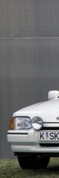 FORD Escort IV Cabrio Technical сharacteristics
