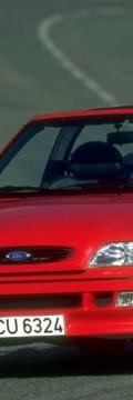 FORD Escort VI Cabrio (ALL) Technical сharacteristics
