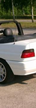 FORD Escort VII Cabrio Technical сharacteristics
