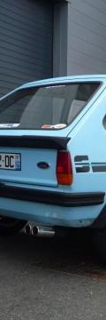 FORD Fiesta I Technical сharacteristics
