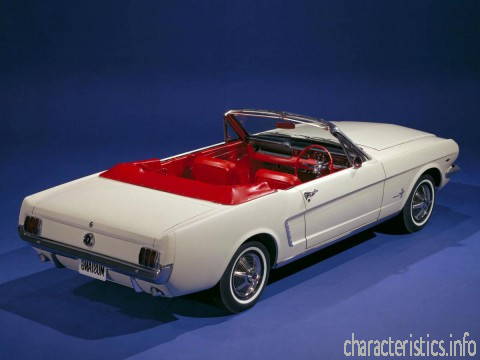 FORD Поколение
 Mustang Convertible I 2.8 V6 (101 Hp) Технически характеристики

