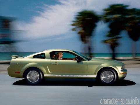FORD Génération
 Mustang V 4.6 i V6 (300 Hp) Spécifications techniques
