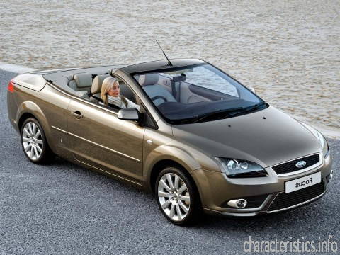 FORD Generation
 Focus Cabriolet II 1.6 duratec 16v (100 hp) Technical сharacteristics
