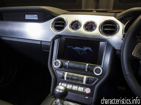 FORD Generacja
 Mustang VI Cabriolet 3.7 (305hp) Charakterystyka techniczna
