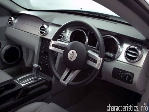 FORD Generacja
 Mustang V 4.6 i V8 GT (304 Hp) Charakterystyka techniczna
