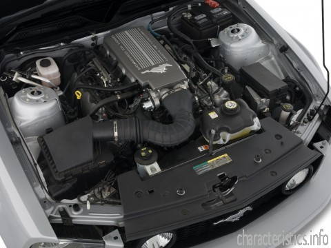 FORD Покоління
 Mustang V 4.6 i V6 (300 Hp) Технічні характеристики
